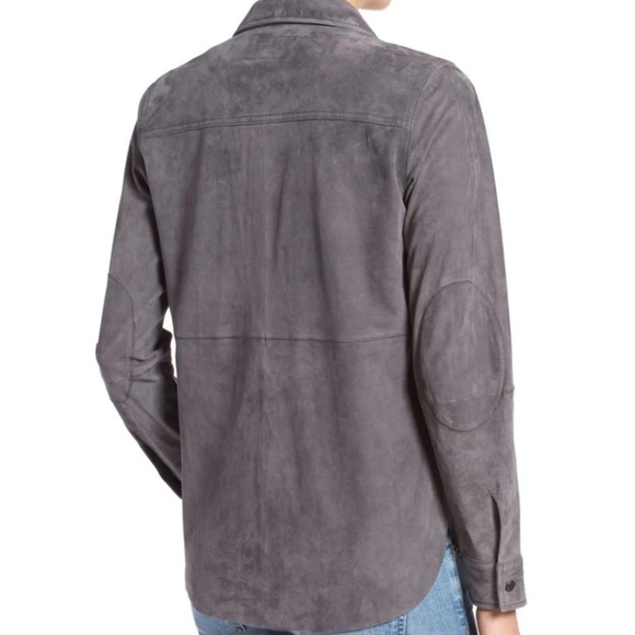 SUEDE CURRENT/ELLIOT - THE CLEAN PERFECT SHIRT SIZE 1=SMALL - Picture 2 of 16